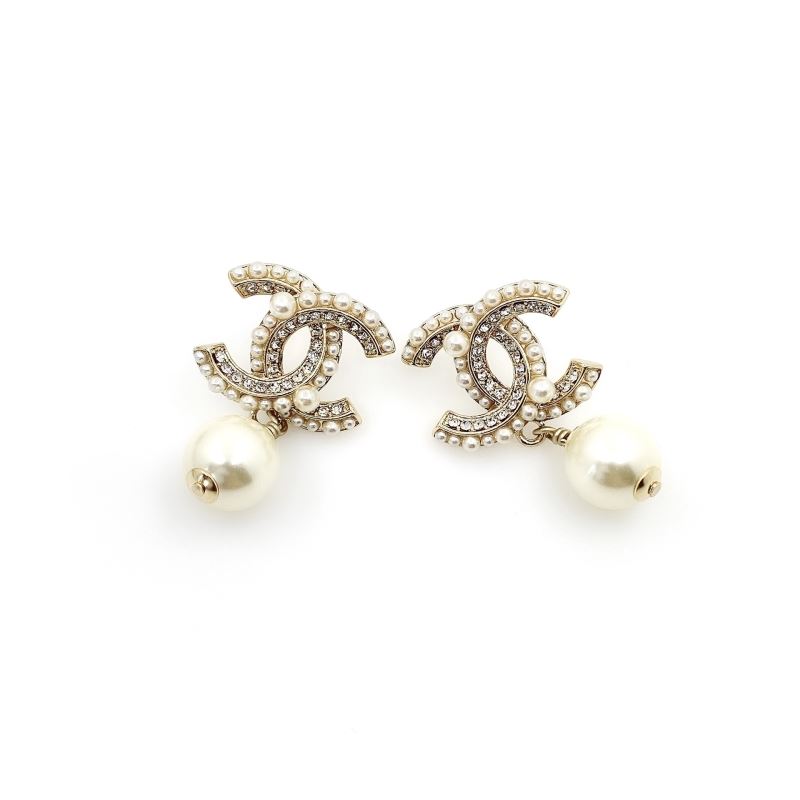 Ch*el earrings